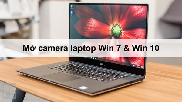 cách mở camera trên laptop